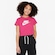 Camiseta Nike Sportswear Futura - Infantil ROSA
