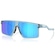 Óculos de Sol Unissex Oakley Helux Transparent Stonewash 0861 AZUL