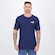 Camiseta Puma Ess Mini Logo Masculina AZUL ESCURO
