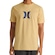 Camiseta Hurley Plus Size Silk Icon - Masculina BEGE