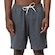 Bermuda Elástico Oakley Trunk Heather Blackout - Masculina PRETO