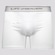 Cueca Lupo Boxer Elastic - Adulto BRANCO