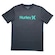 Camiseta Hurley O&O Solid - Masculina CINZA ESCURO