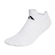 Meia adidas Cano Baixo Amortecida Performance Adulto BRANCO