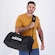 Mala adidas Duffel Linear M - 39 Litros PRETO