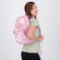 Mochila Puma Phase Aop Floral - 22L ROSA