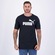 Camiseta Puma Ess Logo - Masculina PRETO