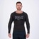 Camiseta Manga Longa Everlast Microfibra - Masculina PRETO