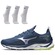 Tênis Mizuno Wave Mirai + 3 Pares de Meia Cano Médio - Masculino AZUL