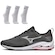 Tênis Mizuno Wave Vitality 4 + 3 Pares de Meia Cano Médio - Masculino CINZA