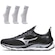 Tênis Mizuno Wave Mirai 5 + 3 Pares de Meia Cano Médio - Masculino PRETO