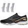 Tênis Mizuno Wave Falcon 5 + 3 Pares de Meia Cano Médio - Masculino PRETO