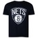 Camiseta New Era Brooklyn Nets World Of Logos - PRETO