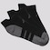 Meia adidas Ess Cano Baixo - 3 Pares - Unissex PRETO