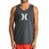 Camiseta Regata Hurley Icon Oversize - Masculina CINZA ESCURO