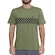 Camiseta Quiksilver Checker Masculina VERDE ESCURO
