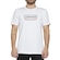 Camiseta Quiksilver Range Life Front Masculina BRANCO