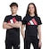 Camiseta adidas Essentials - Infantil PRETO/BRANCO