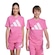 Camiseta adidas Essentials - Infantil ROSA