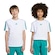 Camiseta adidas Essentials Infantil BRANCO/AZUL