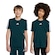 Camiseta adidas Essentials Infantil VERDE/BRANCO