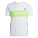 Camiseta adidas Adizero Retro - Masculina BRANCO