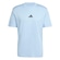Camiseta adidas Malha Simples Essentials Small Logo - Masculina AZUL