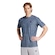 Camiseta de Treino adidas Alongamento Train Essentials - Masculina AZUL/PRETO