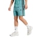 Short Moletinho adidas Essentials Três Listras - Masculino TURQUESA