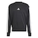 Blusão de Moletinho adidas Essentials Três Listras - Masculino PRETO