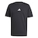 Camiseta adidas Malha Simples Essentials Small Logo - Masculina PRETO