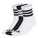 Meias adidas Caneladas 3 Pares Infantis - Infantil BRANCO