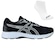 TÊNIS ASICS RAIDEN 4 + MEIA - MASCULINO PRETO/BRANCO