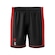 Bermuda do Flamengo Braziline Feint - Infantil PRETO