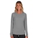 Camiseta UV Slim Fitness Proteção Solar Segunda Pele Feminina CINZA