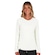 Camiseta UV Slim Fitness Proteção Solar Segunda Pele Feminina Off White