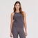 Camiseta Regata New Balance Canelada Small Logo Feminina CINZA