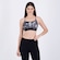 Top Adidas Flower Aeroreact Suporte Leve - Feminino PRETO