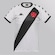 Camisa Kappa Vasco Supporter Class - Masculina BRANCO