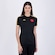 Camisa Kappa Vasco Supporter Gold - Feminina PRETO