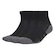 Kit Meiasadidas Cano Médio Essentials Climacool Quarter com 3 Pares Adulto PRETO/CINZA