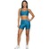 Bermuda Run More Glow Feminina AZUL