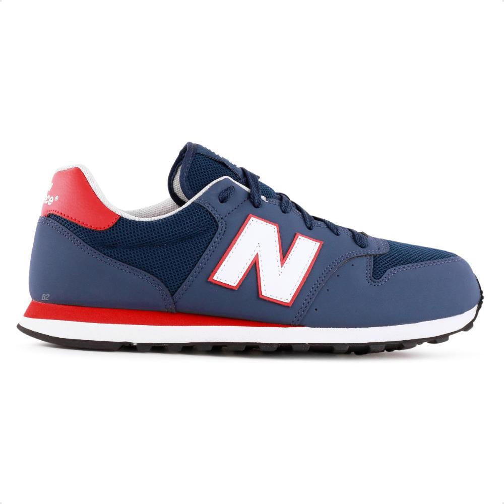 Tênis New Balance 500 V2 - Masculino AZUL ESC/VERMELHO