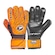 Luva de Futebol de Campo Poker Semi Profissional Champion 8 - Adulto LARANJA ESC/PRETO