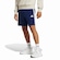 Shorts Moletinho adidas Essentials Três Listras - Masculino AZUL/AZUL ESC