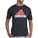 Camiseta Adidas Big Logo Preto e Vermelho - Masculino PRETO