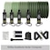 Kit Multi Extensores Elásticos Gold Sports Super Pro até 70Kgs VERDE