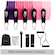 Kit Multi Extensores Elásticos Gold Sports Super Pro até 70Kgs ROSA