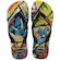 Chinelo Havaianas Top Marvel Classics - Adulto PRETO/VERMELHO