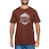Camiseta HD Brasão - Masculina MARROM